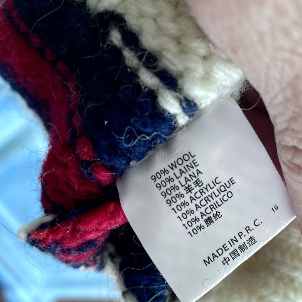 BRANDY MELVILLE NIKKI HEAVY WOOL STRIPE SWEATER - Picture 12 of 13
